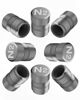 Picture of Tire Valve Stem Caps - Tire Air Caps Cover 8 Pack N2 Nitrogen Logo Corrosion Resistant Premium Alloy Universal for Car Truck Motorcycle Bike-Gray