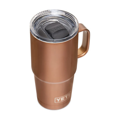 Yeti Rambler 30 oz Travel Mug With Stronghold Lid (Sharptail Taupe