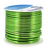 Picture of Mandala Crafts Anodized Aluminum Wire for Sculpting, Armature, Jewelry Making, Gem Metal Wrap, Garden, Colored and Soft, 1 Roll(12 Gauge, Light Green)