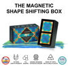 Picture of SHASHIBO Shape Shifting Box - Award-Winning, Patented Fidget Cube w/ 36 Rare Earth Magnets - Transforms Into Over 70 Shapes, Gift Box, Download Fun in Motion Toys Mobile App (Earth, 2 Pack)