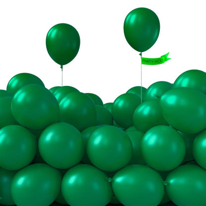 Picture of PartyWoo Green Balloons, 120 pcs 5 Inch Hunter Green Balloons, Latex Balloons for Balloon Garland Balloon Arch as Party Decorations, Birthday Decorations, Wedding Decorations, Baby Shower Decorations