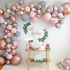 Picture of Henviro Rose Gold Party Balloons - 100 Pcs 5/10/12/18 Inch Rose Gold Balloons Helium Quality Latex Balloons As Birthday Party Balloons/Graduation Balloons/Valentines Day Balloons/Baby Shower