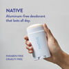 Picture of Native Deodorant | Natural Deodorant for Women and Men, Aluminum Free with Baking Soda, Probiotics, Coconut Oil and Shea Butter | Powder & Cotton