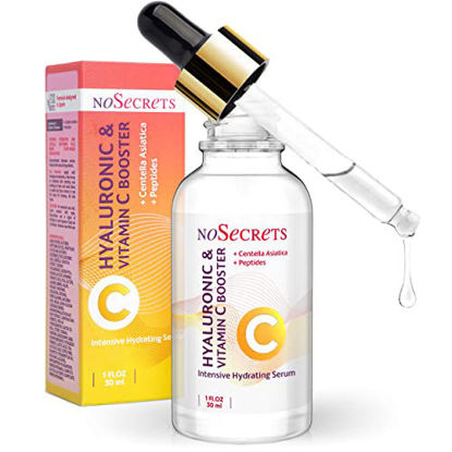 Picture of Vitamin C Serum Intensely Hydrates Skin for a Youthful Radiance | Advanced Vitamin C and Hyaluronic Acid Serum for Face | Rejuvenating Face Serum for All Skin Types | 30ml