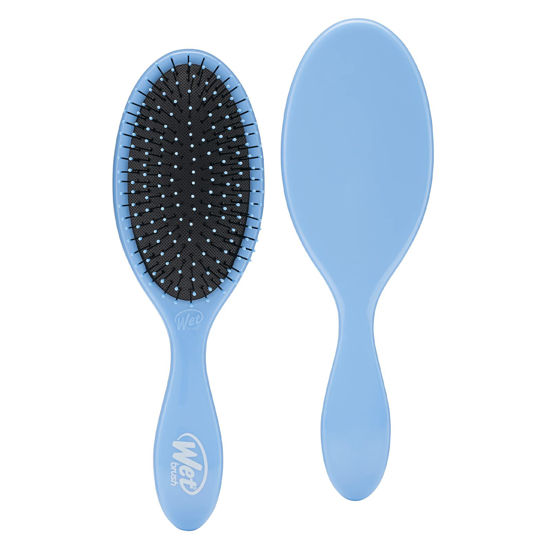 Picture of Wet Brush Original Detangler Brush - Sky - All Hair Types - Ultra-Soft IntelliFlex Bristles Glide Through Tangles with Ease - Pain-Free Comb for Men, Women, Boys and Girls