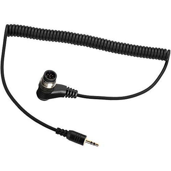 Picture of PHOLSY 2.5mm N8 Off-Camera Remote Cable for Compatible with Nikon Z9, D3, D4, D4s, D5, D6, D800, D850, D810, D700, D500, D300, D200, F6, F100, F5, F90, N90s, D1X, D2H, D3X MC-30A Cable