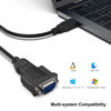 Picture of BENFEI USB to Serial Adapter, 6 Feet USB to RS-232 Male (9-pin) DB9 Serial Cable, Prolific Chipset, Windows 11/10/8.1/8/7, Mac OS X 10.6 and Above