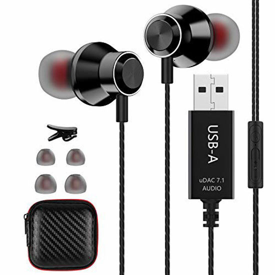 Usb headset with microphone noise cancelling & best sale audio controls