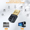 Picture of Universal USB Receiver for Wireless Keyboard and Mouse,External Bluetooth Adapter,Bluetooth Dongle for PC,Realtek Chips,Stable Performance,Support Win10/8.1/8/7,for Laptop,Headset,Speakers