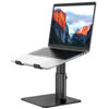 Picture of BESIGN LSX6N Laptop Stand, Ergonomic Adjustable Notebook Riser Holder, Computer Stand Compatible with Air, Pro, Dell, HP, Lenovo More 10-15.6" Laptops, Black