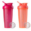 Picture of BlenderBottle Classic Shaker Bottle Perfect for Protein Shakes and Pre Workout, All Pink and Coral , 28-Ounce (Pack of 2)