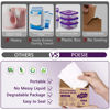 Picture of Poesie Travel Laundry Detergent Strips 40 Sheets Liquidless Laundry Soap Sheet for Travel Dorm Home Lavender