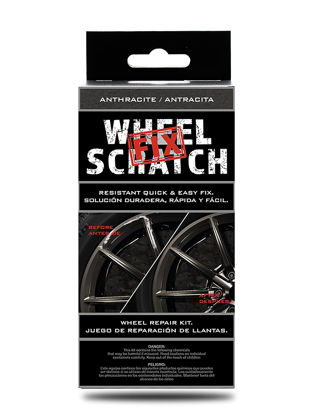 Picture of Wheel Scratch Fix Quick And Easy Wheel Touch Up Kit Wheel Paint Rim Paint Pen Wheel Repair Kit (Anthracite)