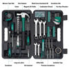 Picture of CARTMAN 148 Piece Automotive and Household Tool Set - Perfect for Car Enthusiasts and DIY Home Repairs Green