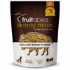 Picture of Fruitables Skinny Mini Dog Treats - Healthy Treats for Dogs - Low Calorie Training Treats - Free of Wheat, Corn and Soy - Grilled Bison - 12 Ounces