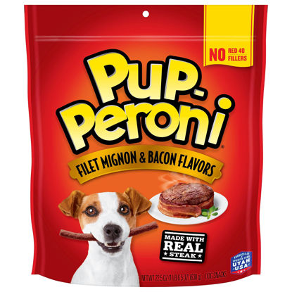 Picture of Pup-Peroni Original Filet Mignon & Bacon Flavor Dog Treats, 22.5 Ounce