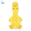 Picture of Best Pet Supplies Crinkle Dog Toy for Small, Medium, and Large Breeds, Cute No Stuffing Duck with Soft Squeaker, Fun for Indoor Puppies and Senior Pups, Plush No Mess Chew and Play - Yellow