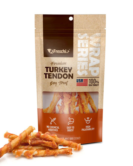 Turkey tendon hotsell dog treats