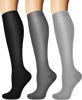 Picture of Compression Socks for Women and Men Circulation (3 Pairs) - Best for Medical,Nursing,Running,Travel Knee High Socks