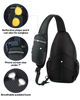 Picture of WATERFLY Crossbody Sling Backpack Sling Bag Travel Hiking Chest Bag Daypack