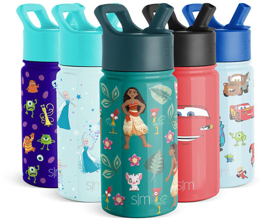 GetUSCart- Simple Modern Kids Water Bottle with Straw Lid