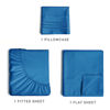 Picture of Twin Size Sheet Set - Breathable & Cooling Sheets - Hotel Luxury Bed Sheets - Extra Soft - Deep Pockets - Easy Fit - 3 Piece Set - Wrinkle Free - Comfy - Royal Blue Bed Sheets - Twins Sheets - 3 PC