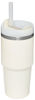 Picture of Stanley Quencher H2.0 FlowState Stainless Steel Vacuum Insulated Tumbler with Lid and Straw for Water, Iced Tea or Coffee, Smoothie and More, Cream , 14 oz