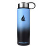 Picture of HYDRO CELL Stainless Steel Insulated Water Bottle with Straw - For Cold & Hot Drinks - Metal Vacuum Flask with Screw Cap and Modern Leakproof Sport Thermos for Kids & Adults (Blue/Black 24oz)