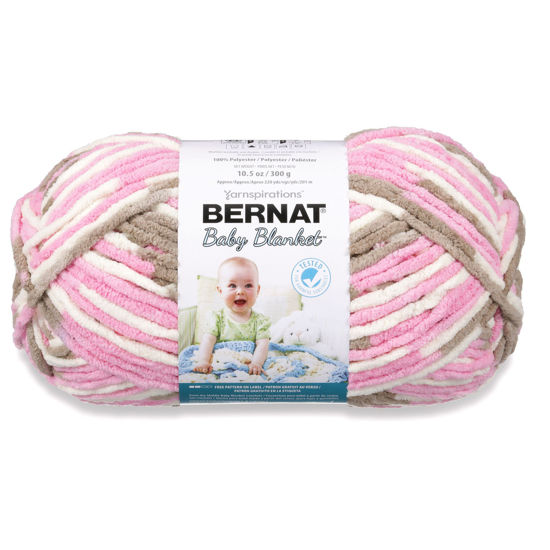 Picture of Bernat Baby Blanket Big Ball Little Roses