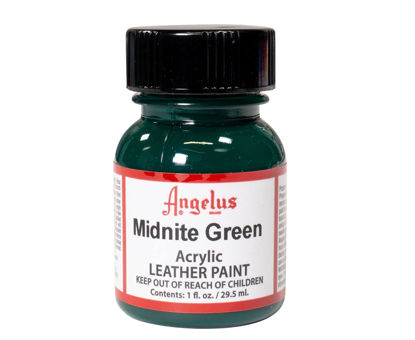 Picture of Angelus Acrylic Leather Paint Midnight Green 1oz
