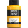 Picture of Liquitex BASICS Acrylic Paint, 400ml (13.5-oz) Bottle, Cadmium Yellow Deep Hue