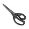 Picture of LIVINGO 8.5” Premium Heavy Duty Scissors, Forged Stainless Steel Titanium Coated Sharp Fabric Shears All Purpose for Sewing Tailor Dressmaking Crafting Cutting Leather Home Office Use, Black