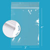 Picture of Clear Plastic RECLOSABLE Zip Bags - Bulk GPI Pack of 100 3" x 4" 2 mil Thick Strong & Durable Poly Baggies with Resealable Zip Top Lock for Travel, Storage, Packaging & Shipping.