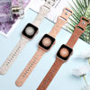 Picture of 3 Pack Floral Engraved Bands Compatible with Apple Watch Band 40mm 41mm 38mm 42mm 44mm 45mm 49mm Women,Soft Silicone Cute Wildflowers Sport Laser Strap for iWatch Bands Series Ultra SE 8 6 5 4 3 2 1