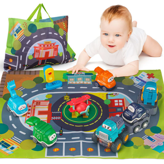 Buy KTRS ENTERPRISE Crawling Toys for 1 Year Old Girls Gifts with Music &  Light, Press & Go Baby Toys 12+ Months 1st Birthday Gifts for Girls  Boys,Multicolor (Color May Vary). Online