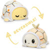 Picture of TeeTurtle - The Original Reversible Turtle Plushie - Floral Sun + Moon - Cute Sensory Fidget Stuffed Animals That Show Your Mood