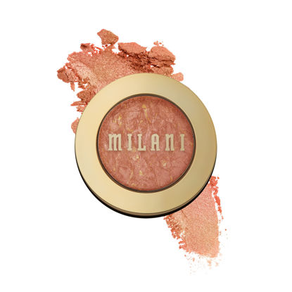 Picture of Milani Baked Blush - Rose D'Oro (0.12 Ounce) Cruelty-Free Powder Blush - Shape, Contour & Highlight Face for a Shimmery or Matte Finish