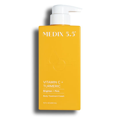 Picture of Medix 5.5 Vitamin C Cream Face Lotion & Body Lotion Moisturizer | Anti Aging Skin Care Firming & Brightening Cream Diminishes The Look Of Uneven Skin Tone, Age Spots, & Sun Damaged Dry Skin, 15 Fl Oz