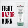 Picture of Cremo Barber Grade Silver Water & Birch Shave Cream, Astonishingly Superior Ultra-Slick Shaving Cream Fights Nicks, Cuts and Razor Burn, 6 Fl Oz