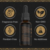 Picture of The Gentlemen's Beard Premium Beard Oil - Conditioner Softener - All Natural Fragrance Free - Softens, Strengthens and Promotes Beard & Mustache Growth - Leave In Conditioner Moisturizes Skin