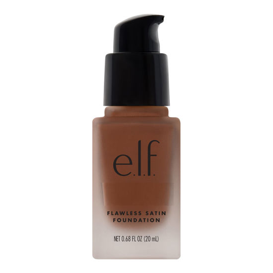 Picture of e.l.f. Flawless Finish Foundation, Lightweight & Medium Coverage, Semi-Matte Finish, Mocha, 0.68 Fl Oz (20mL)