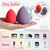 Picture of Makeup Sponge Set BS-MALL 7 Pcs blender sponge for Liquid, Cream, and Powder, Multi-colored Makeup Sponges (B-7Color)