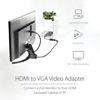 Picture of StarTech.com 1080p 60Hz HDMI to VGA High Speed Display Adapter - Active HDMI to VGA (Male to Female) Video Converter for Laptop/PC/Monitor (HD2VGAE2)