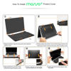 Picture of MOSISO Compatible with MacBook Pro 13 inch Case M2 2023, 2022, 2021-2016 A2338 M1 A2251 A2289 A2159 A1989 A1708 A1706, Plastic Hard Case&Bag&Keyboard Skin&Webcam Cover&Screen Protector, Rose Quartz