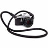 Picture of Eorefo Camera Strap Vintage 100cm Nylon Climbing Rope Camera Neck Shoulder Strap for Micro Single and DSLR Camera.(Black)