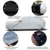 Picture of Kayme 6 Layers SUV Car Cover Waterproof All Weather for Automobiles, Outdoor Full Size Cover Rain Sun UV Protection with Zipper Cotton, Universal Fit for SUV Jeep (191-200 inch)