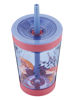 Picture of Contigo Kids Spill-Proof 14oz Tumbler with Straw and BPA-Free Plastic, Fits Most Cup Holders and Dishwasher Safe, Raining Cats & Dogs