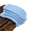 Picture of Synrroe Muslin Burp Cloths Large 20 by 10 Inches 100% Cotton 6 Layers Extra Absorbent and Soft 4 Pack Blue