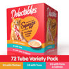 Picture of Hartz Delectables Squeeze Up Variety Packs Interactive Lickable Wet Cat Treats, 72 Count