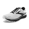 Picture of Brooks Women's Adrenaline GTS 22 Supportive Running Shoe - White/Grey/Black - 10 Medium